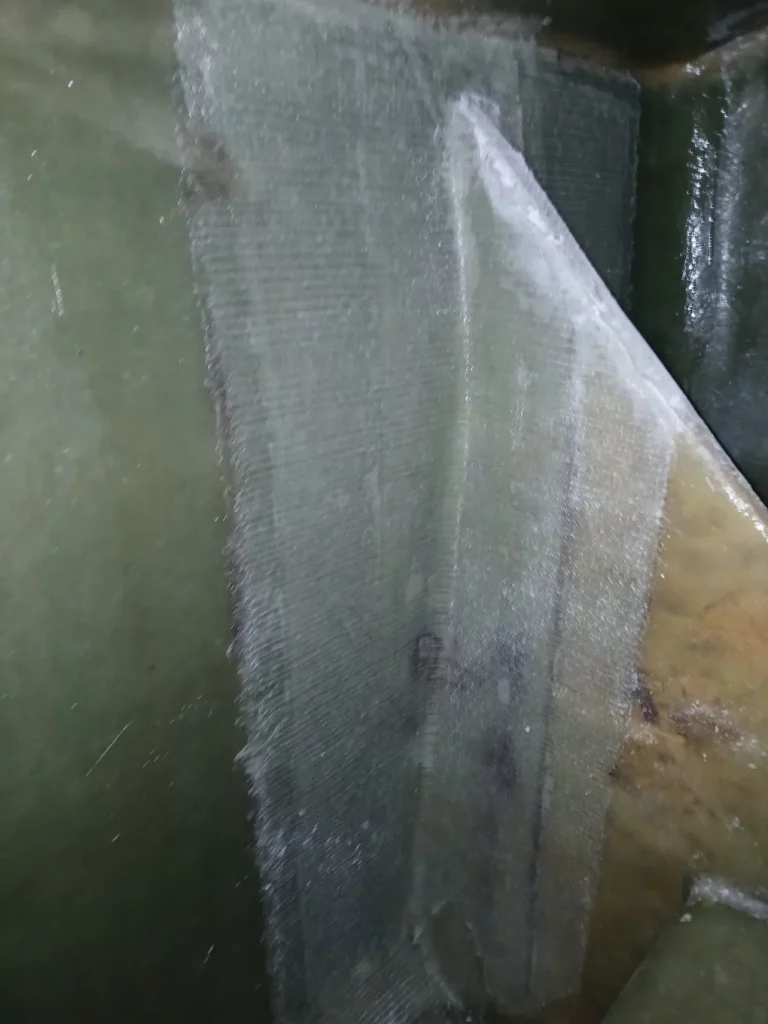 vancouver airport snowplow tank delamination repair